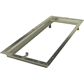 Einbaurahmen 150x500x25 aus Aluminium