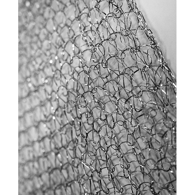 Filtro antigrasso a rete in alluminio pieghettato spessore 2 mm