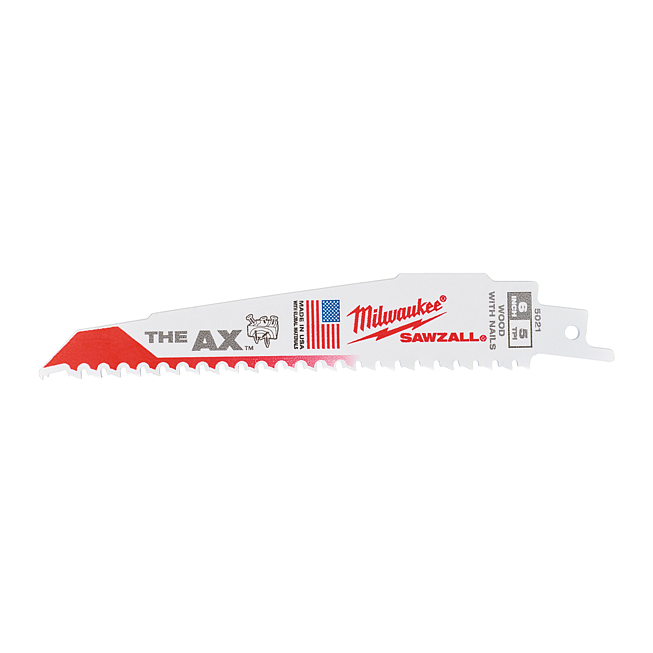 Milwaukee S&auml;bels&auml;geblatt THE AX 150x5mm (5 TPI)