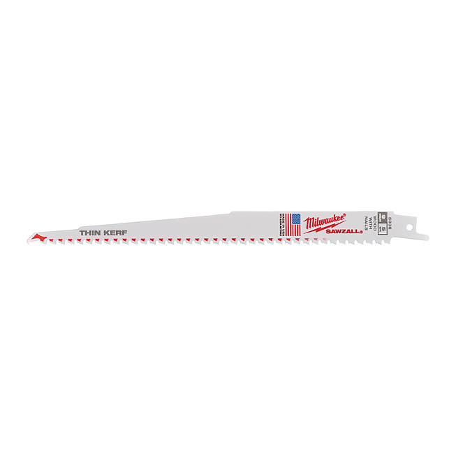 Milwaukee S&auml;bels&auml;geblatt THIN KERF 50er Pack 230x5mm (5 TPI)