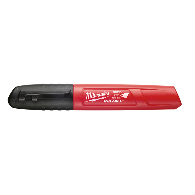 Milwaukee INKZALL Permanentmarker Keilspitze schwarz