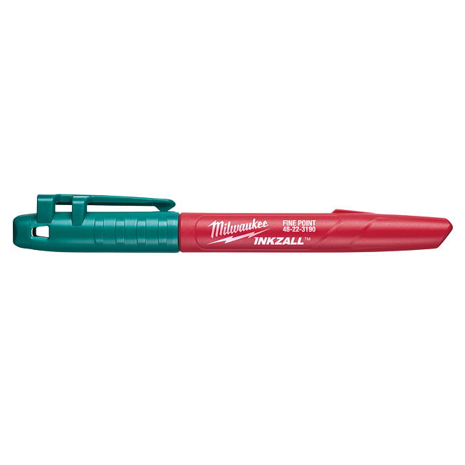 Milwaukee INKZALL Permanentmarker Set 4-tlg feine Spitze