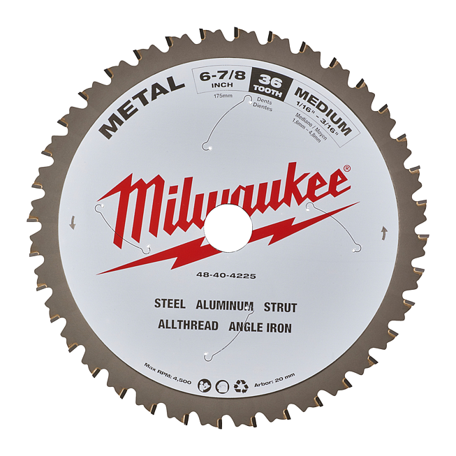 Milwaukee Kreiss&auml;geblatt f. Metall-Handkreiss&auml;gen 174/20