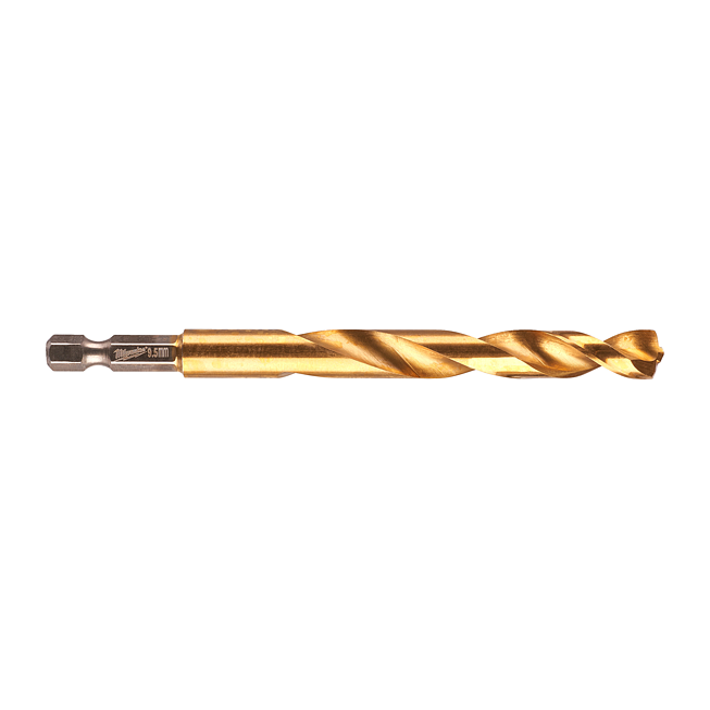Milwaukee SHOCKWAVE MB HSS-G RED HEX Titan 1/4&quot; 9,5 x 118mm