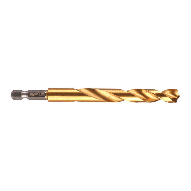 Milwaukee SHOCKWAVE MB HSS-G RED HEX Titan 1/4&quot; 10,0 x 120mm