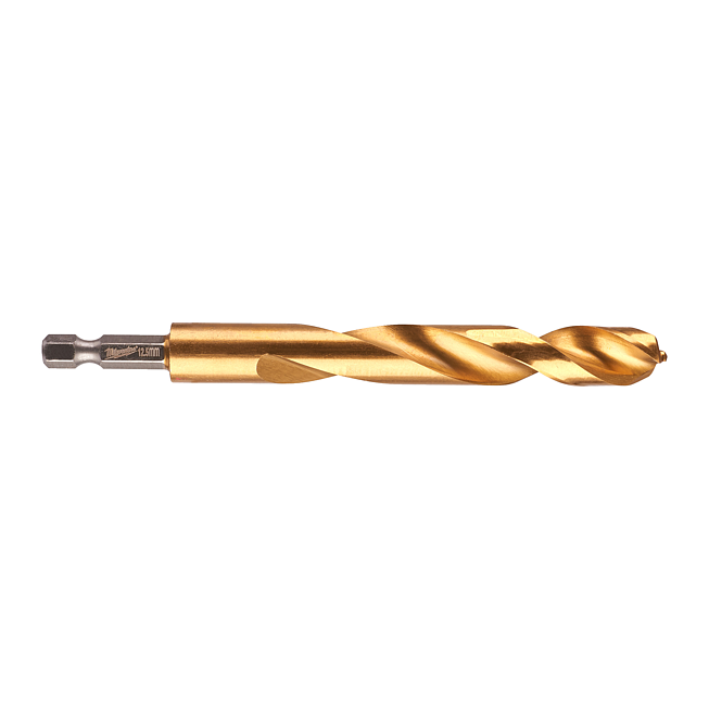 Milwaukee SHOCKWAVE MB HSS-G RED HEX Titan 1/4&quot; 12,5 x 128mm