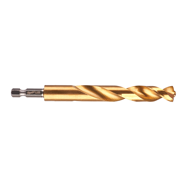 Milwaukee SHOCKWAVE MB HSS-G RED HEX Titan 1/4&quot; 13,0 x 130mm