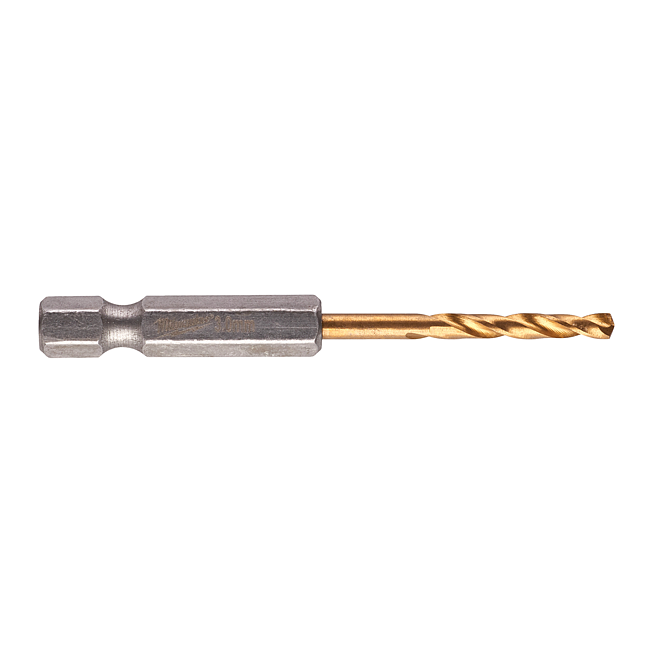 Milwaukee SHOCKWAVE MB HSS-G RED HEX Titan 1/4&quot; 3,0 x 65mm
