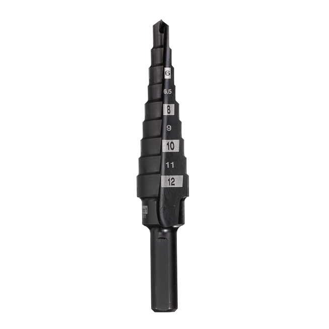 Milwaukee Stufenbohrer 4 - 12mm, 1mm Stufen