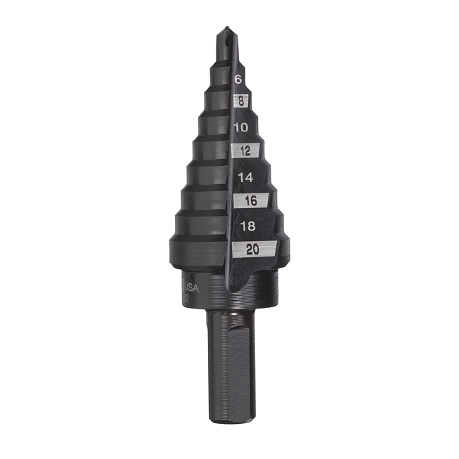 Milwaukee Stufenbohrer 4 - 20mm, 2mm Stufen