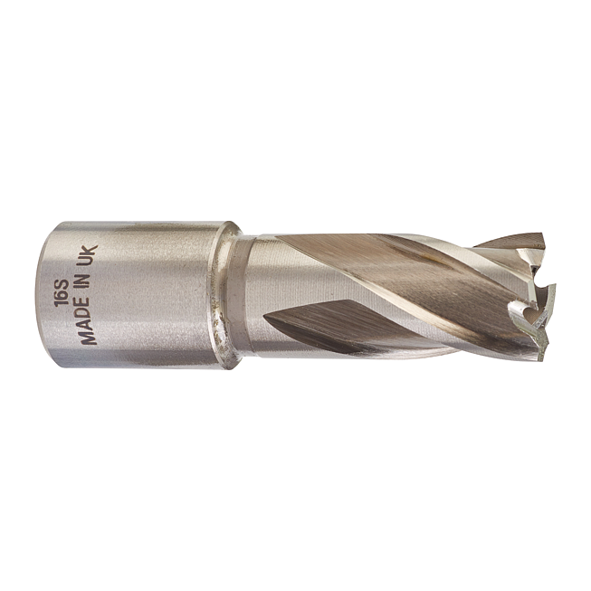 Milwaukee HSS Kernlochbohrer, kurz 16 x 30 mm