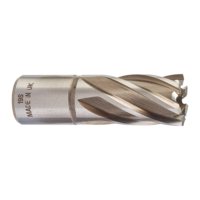 Milwaukee HSS Kernlochbohrer, kurz 19 x 30 mm