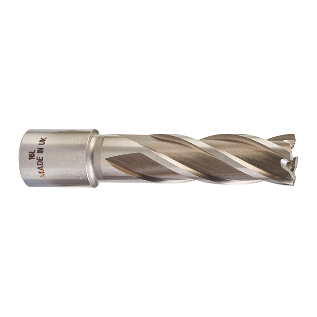 Milwaukee HSS Kernlochbohrer, lang 16 x 50 mm
