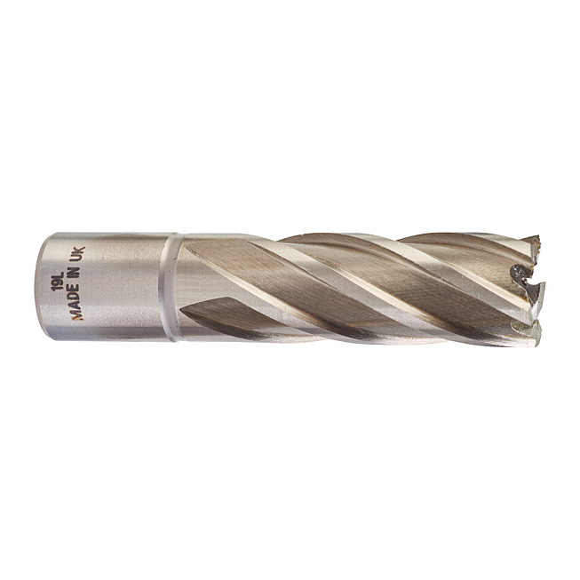 Milwaukee HSS Kernlochbohrer, lang 19 x 50 mm
