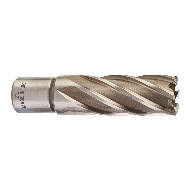 Milwaukee HSS Kernlochbohrer, lang 21 x 50 mm