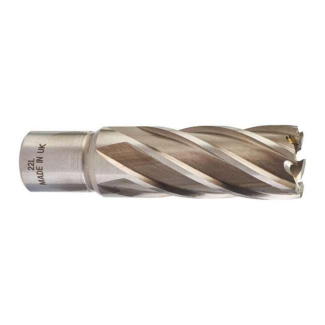 Milwaukee HSS Kernlochbohrer, lang 22 x 50 mm