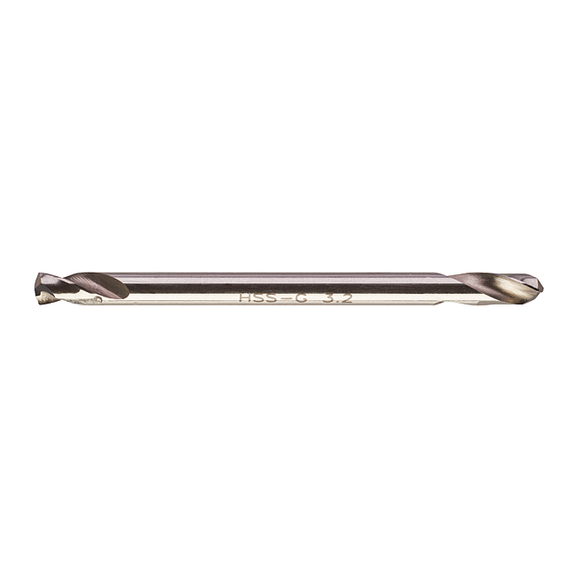 Milwaukee Metallbohrer HSS-G Doppelend 3,2 x 49 mm