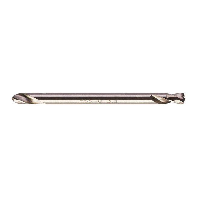Milwaukee Metallbohrer HSS-G Doppelend 3,3 x 49 mm