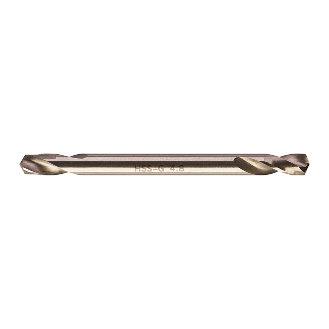 Milwaukee Metallbohrer HSS-G Doppelend 4,8 x 62 mm