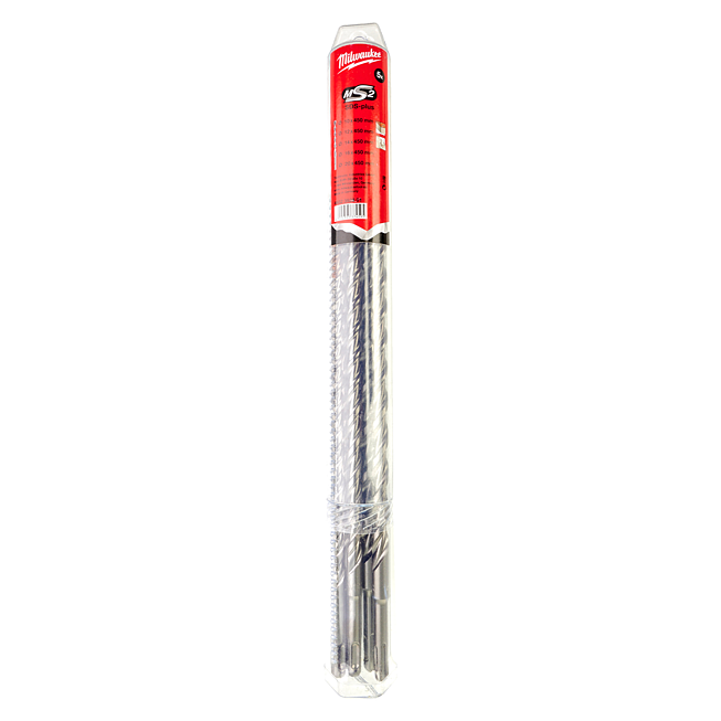 Milwaukee Hammerbohr M2 SDS-Plus Set 5-tlg. 10-20x450 mm