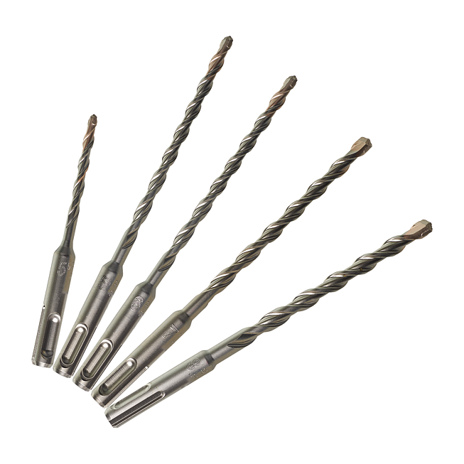 Milwaukee Hammerbohr M2 SDS-Plus Set 5-tlg. 5,5/6/7/8x160 mm