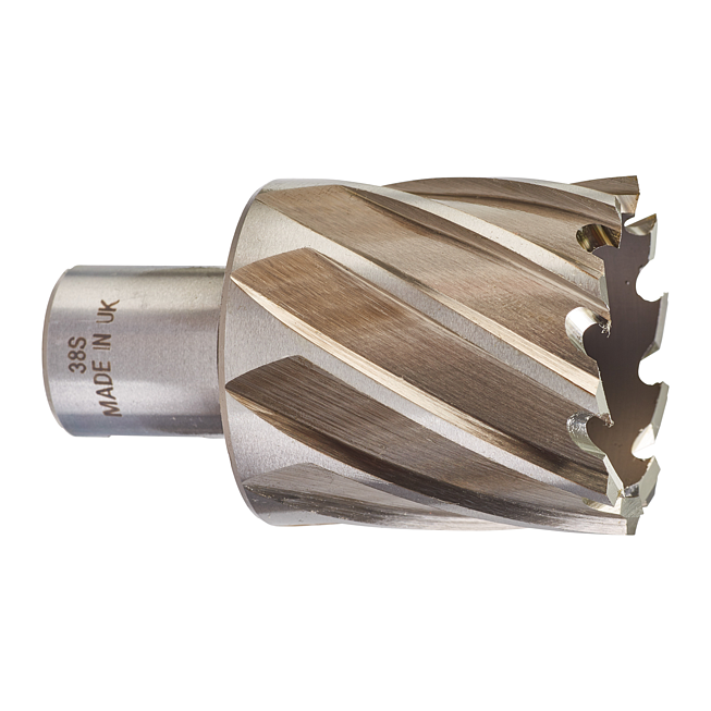 Milwaukee HSS Kernlochbohrer, kurz 38 x 30 mm