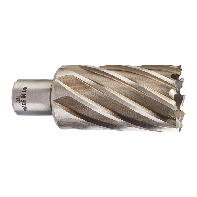 Milwaukee HSS Kernlochbohrer, lang 33 x 50 mm