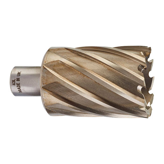 Milwaukee HSS Kernlochbohrer, lang 43 x 50 mm
