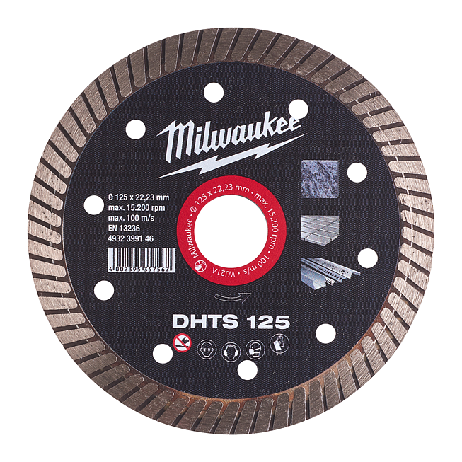 Milwaukee Diamanttrennscheibe DHTS 125 mm