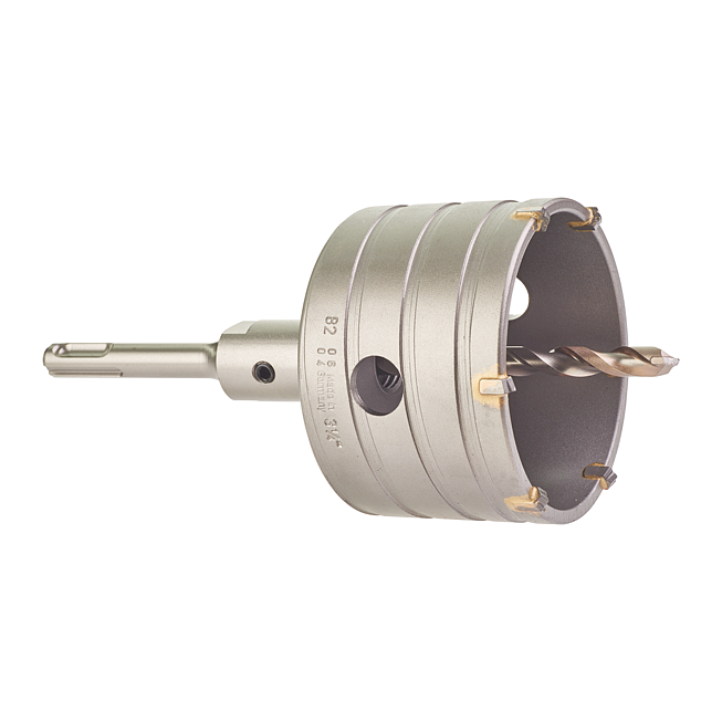 Milwaukee Hammerfeste Schlagbohrkrone SDS-Plus Set 82x182mm