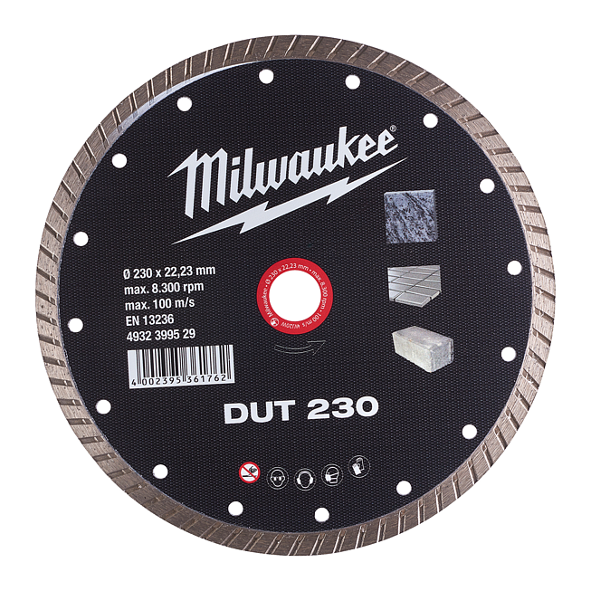 Milwaukee Diamanttrennscheibe DUT 230 mm