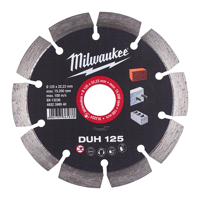 Milwaukee Diamanttrennscheibe DUH 125 mm