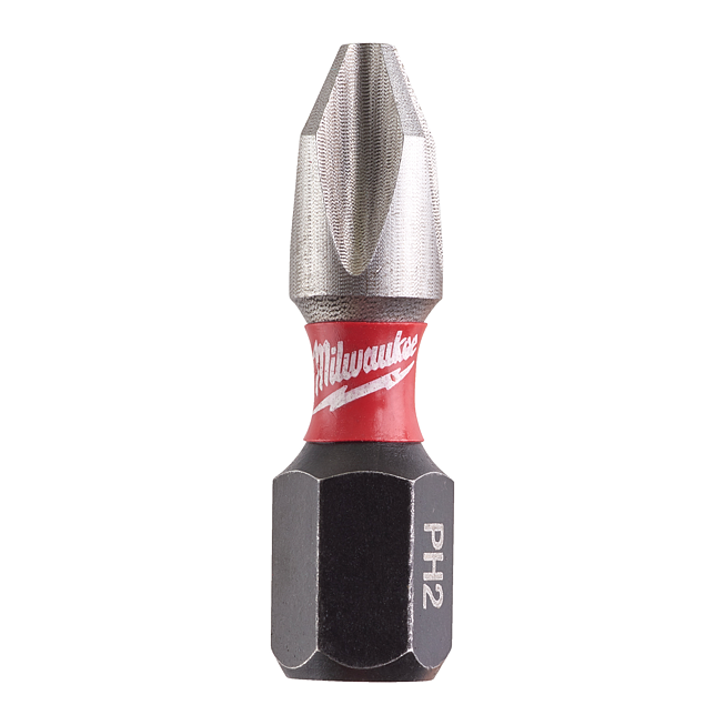 Milwaukee Schrauberbit SHOCKWAVE (25er Pack) PH2 / 25 mm