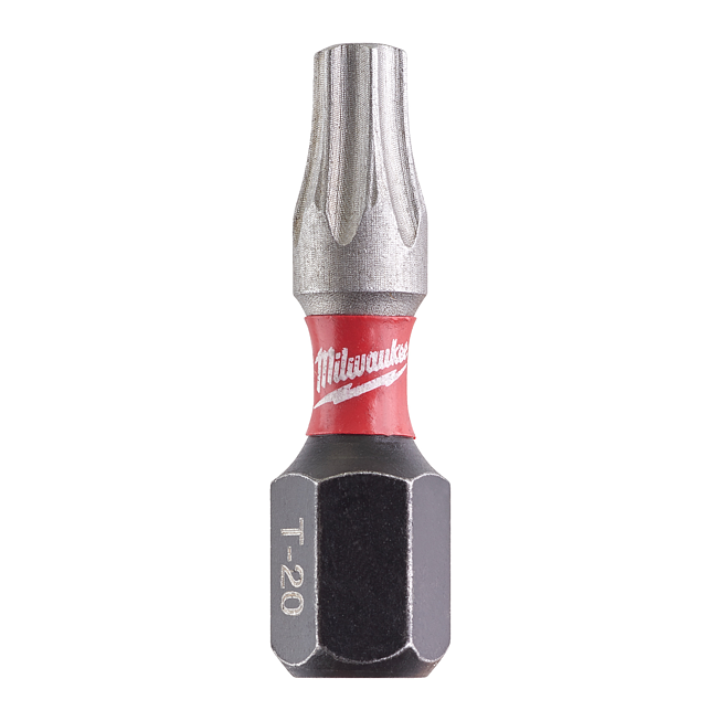 Milwaukee Schrauberbit SHOCKWAVE (25er Pack) TX20 / 25 mm