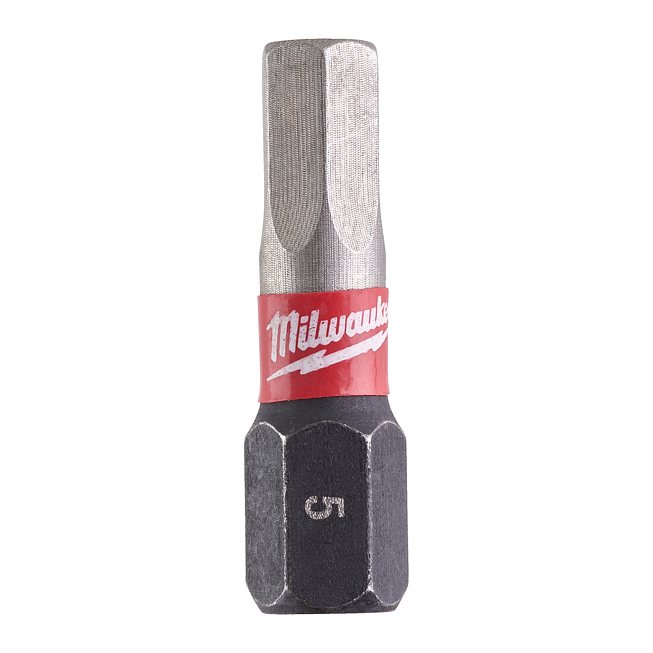 Milwaukee Schrauberbit SHOCKWAVE Hex 5 / 25 mm