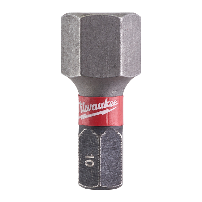 Milwaukee Schrauberbit SHOCKWAVE Hex 10 / 25 mm
