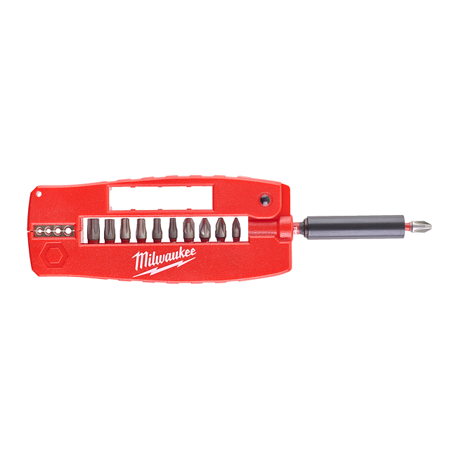 Milwaukee SHOCKWAVE Drive Guide Set 12-teilig mit PZ &amp; TX