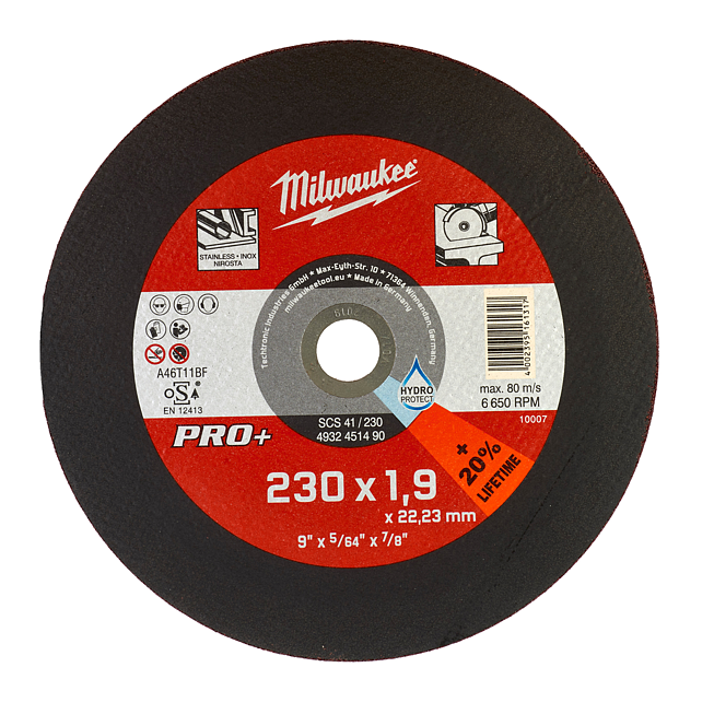Milwaukee Metalltrennsch PRO+ INOX 230 mm SCS41 1,9 mm