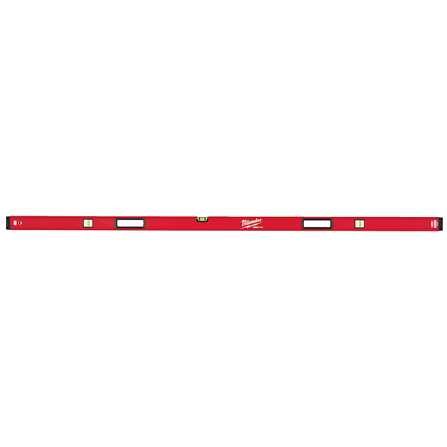 Niveau &agrave; bulle Milwaukee REDSTICK Premium 200cm de long magn&eacute;tique