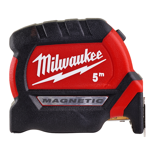 Milwaukee Premium-Bandma&szlig; 5 m magnetisch, 27 mm breit