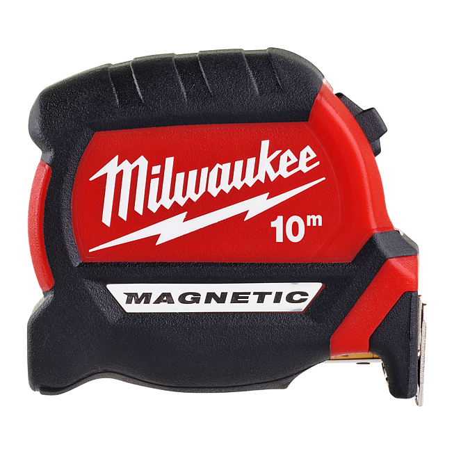 Milwaukee Premium-Bandma&szlig; 10 m magnetisch, 27 mm breit