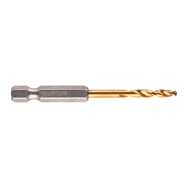 Milwaukee SHOCKWAVE MB HSS-G RED HEX Titan 1/4&quot; 3,3 x 67mm