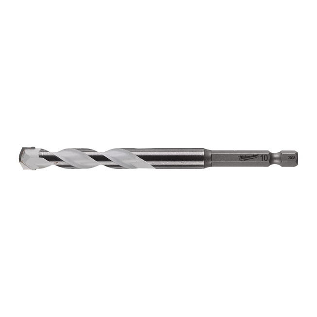 Milwaukee SHOCKWAVE Multimaterial Bohrer 1/4&quot; Hex 10x120mm