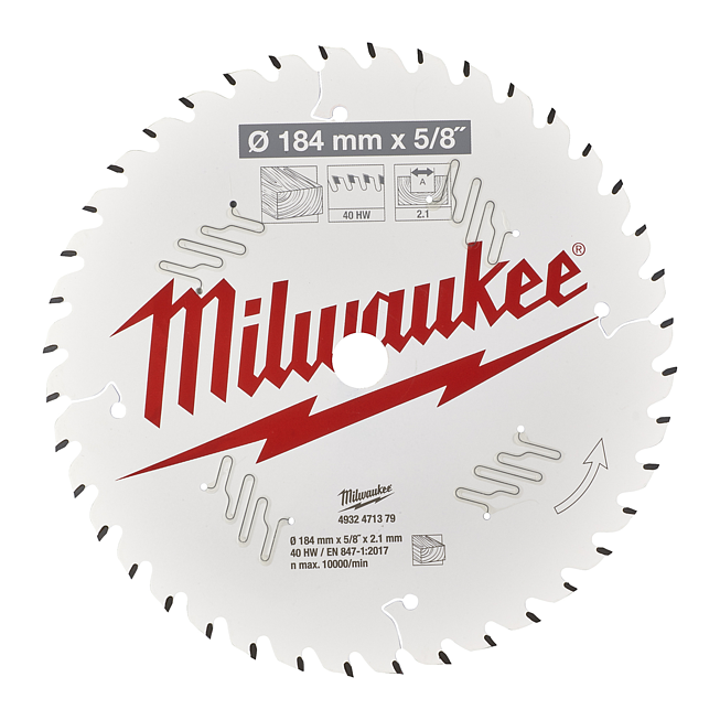 Milwaukee Kreiss&auml;geblatt Holz f. Handkreiss&auml;gen 184/15,87