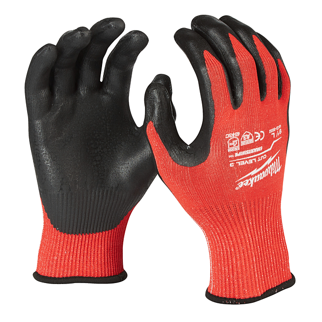 Milwaukee Schnittschutzhandschuhe Klasse 3/C 10 (XL)