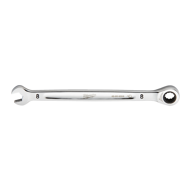 Milwaukee MAX BITE Ratschen-Ringmaulschl&uuml;ssel 8 mm