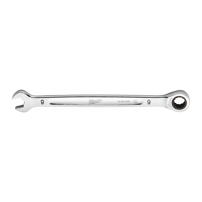 Milwaukee MAX BITE Ratschen-Ringmaulschl&uuml;ssel 9 mm