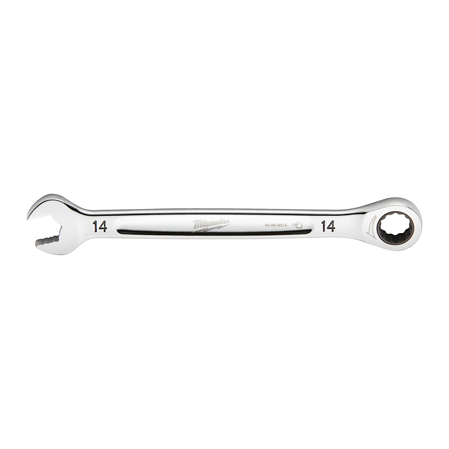 Milwaukee MAX BITE Ratschen-Ringmaulschl&uuml;ssel 14 mm