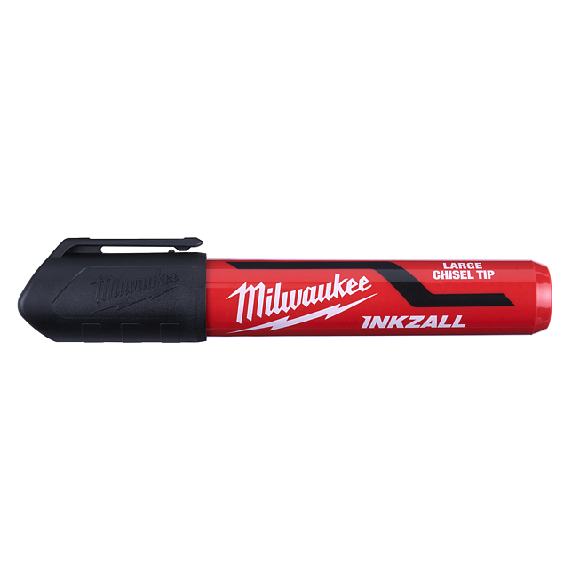 Milwaukee INKZALL Permanentmarker Keilspitze L schwarz