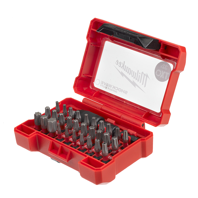 Milwaukee SHOCKWAVE Compact-Set 32-teilig TX